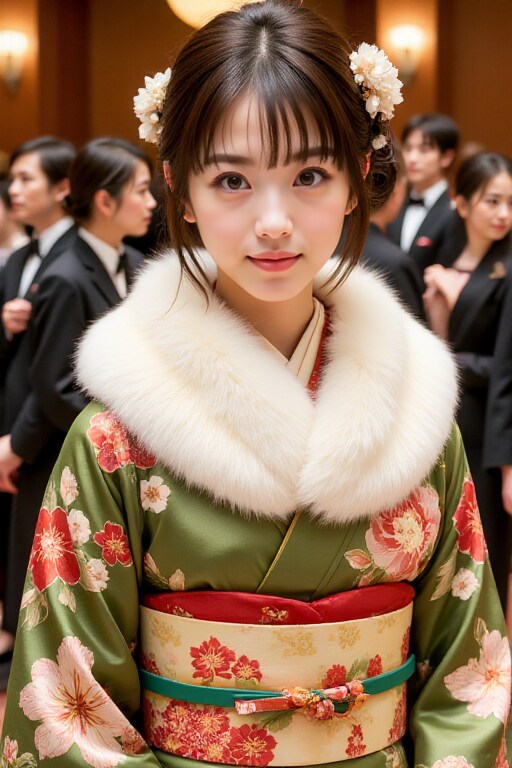 成人式、久々の幼馴染に胸が・・