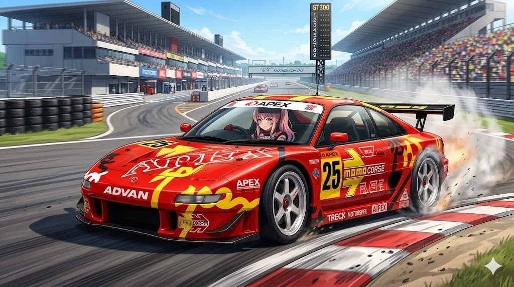 GT300 GT最後のMR2