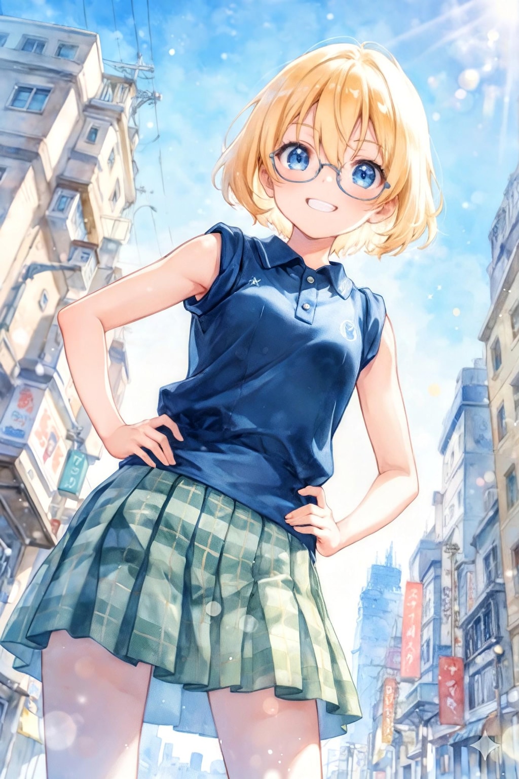 そでなしセーラー服