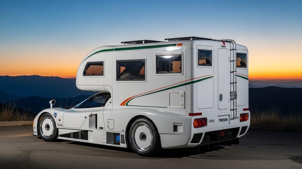 マツダ787Bキャンピングカーレーシングカー