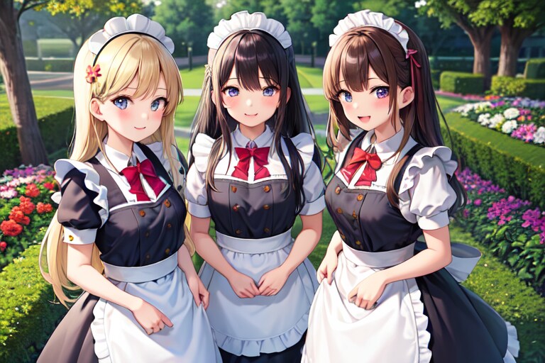 仲良し三人組