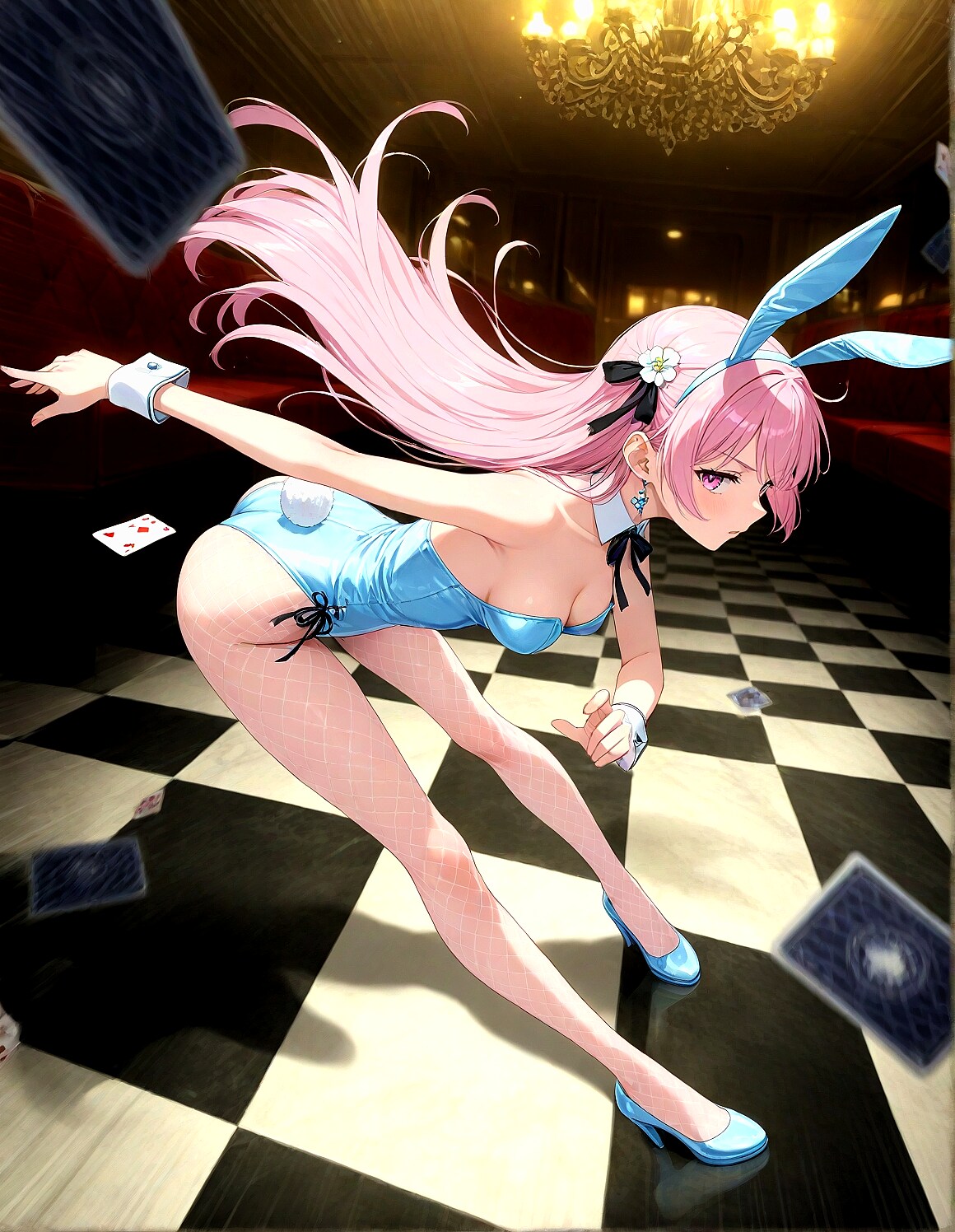 カード投げ
