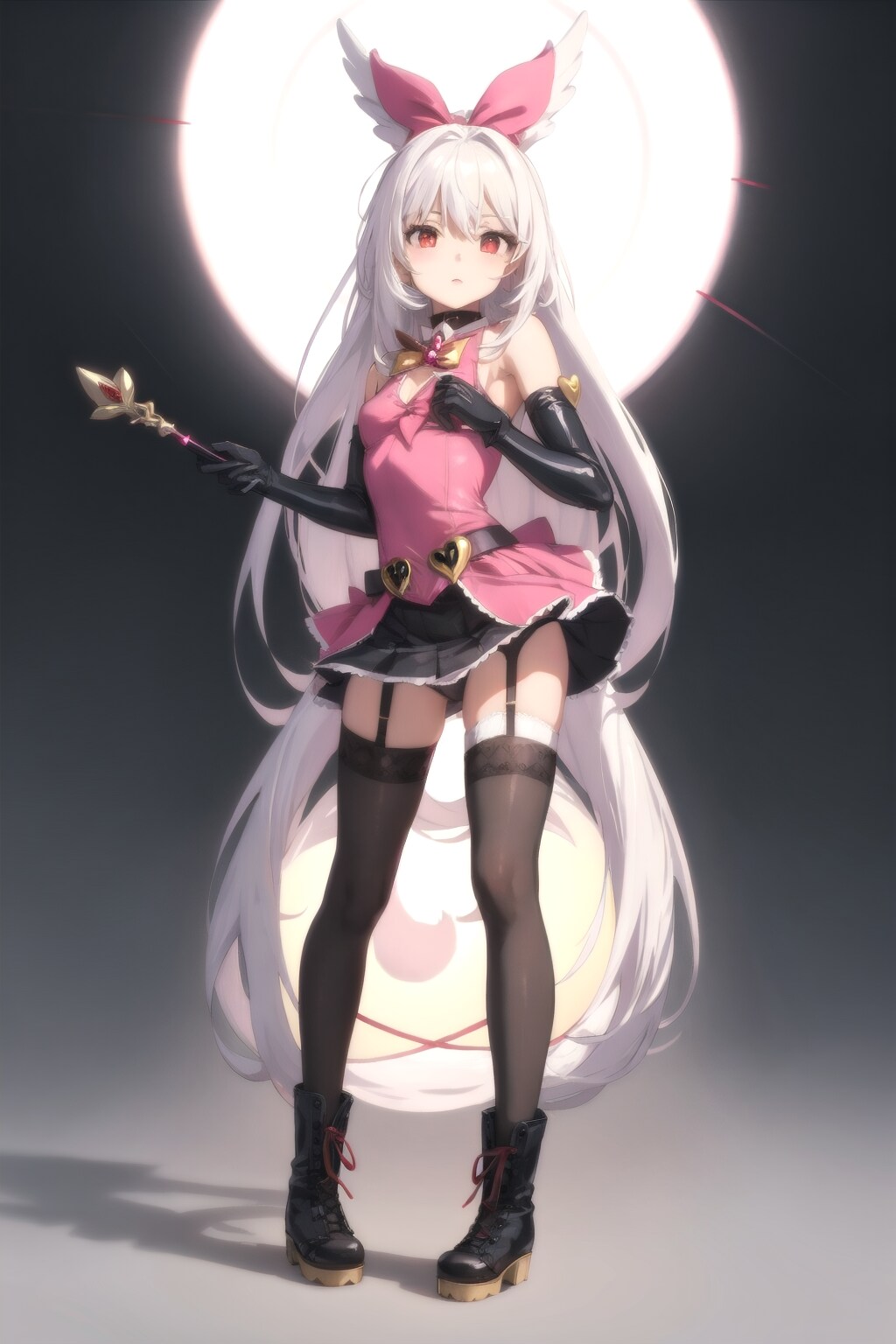 ガーターベルトの魔法少女