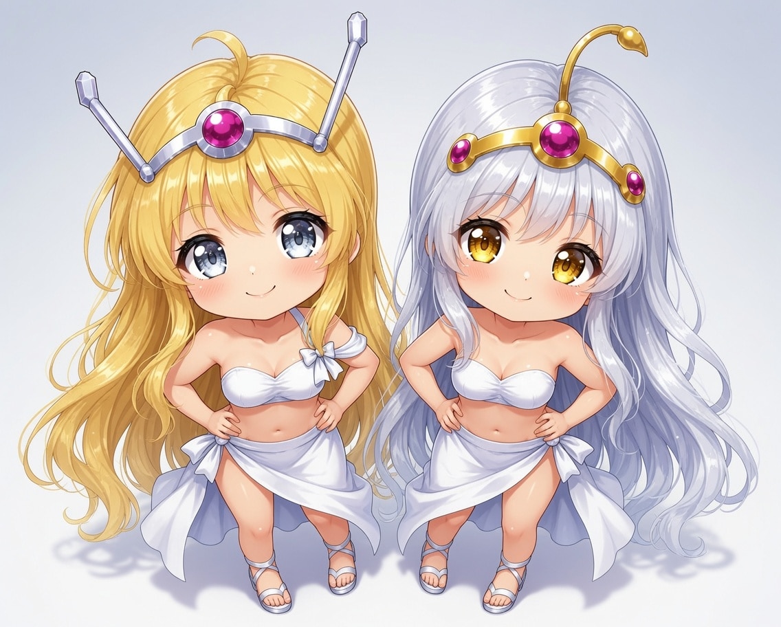 金と銀の双子