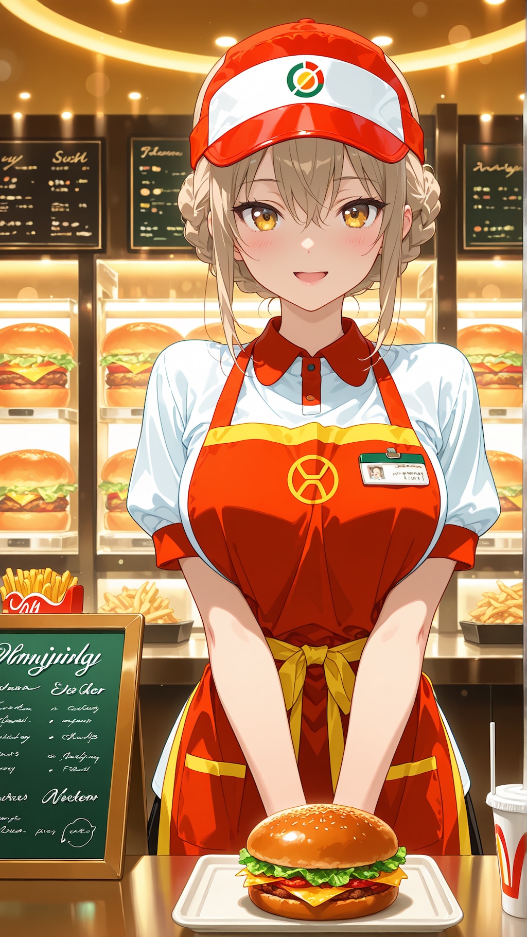 バイト中のオリキャラちゃん③