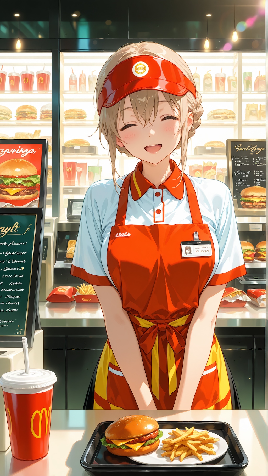 バイト中のオリキャラちゃん③