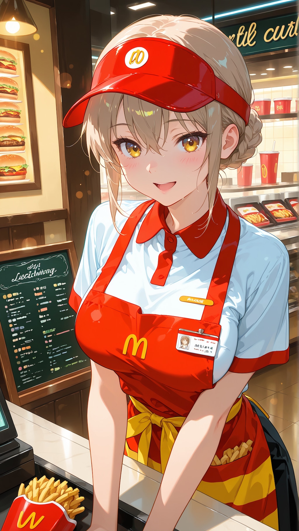 バイト中のオリキャラちゃん③