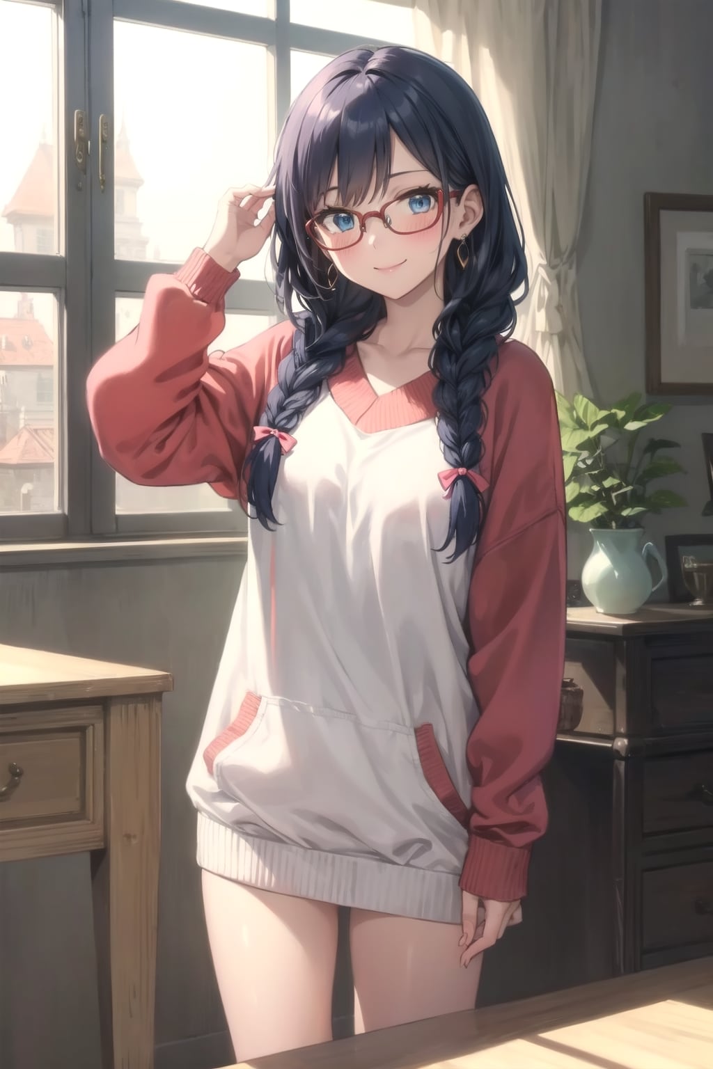 三つ編み | の人気AIイラスト・グラビア