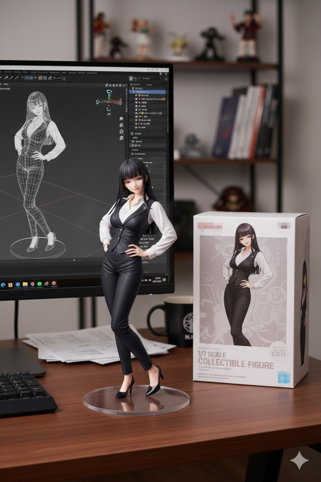 「私が休暇の間はこれを傍に置いておくといい」