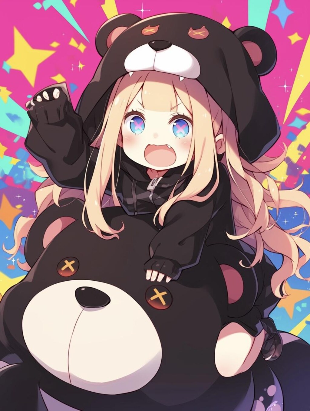 くまさんパジャマ🐾