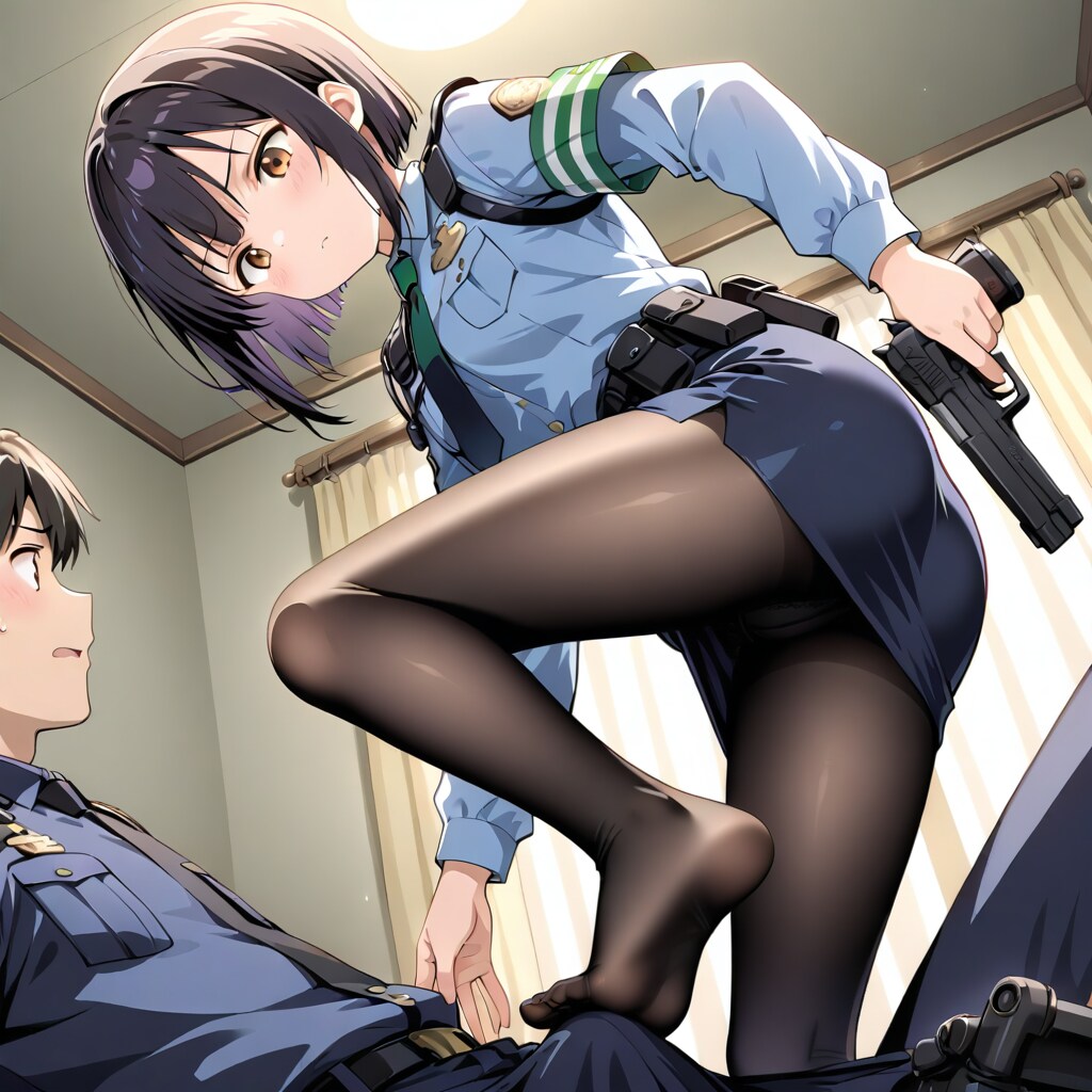 踏ませて