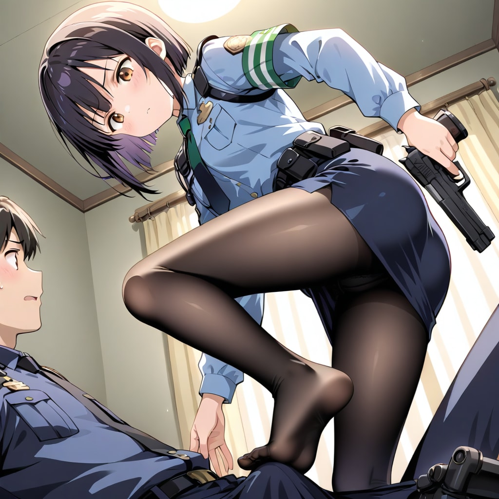 踏ませて