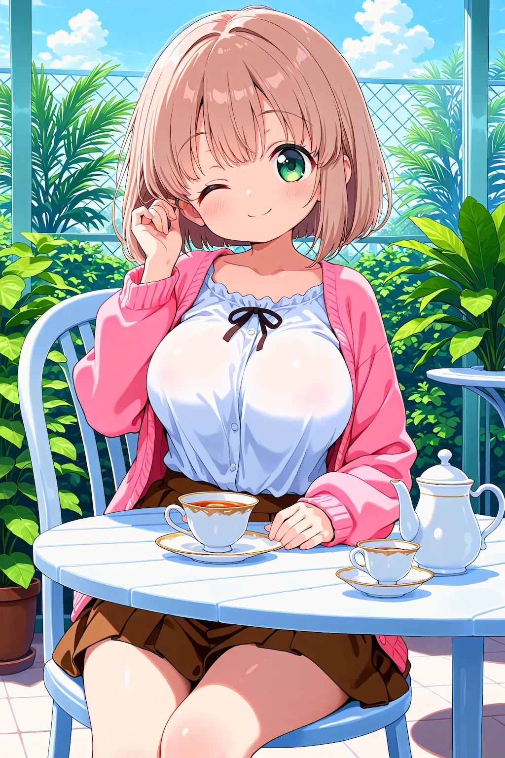 こはるちゃんと植物園