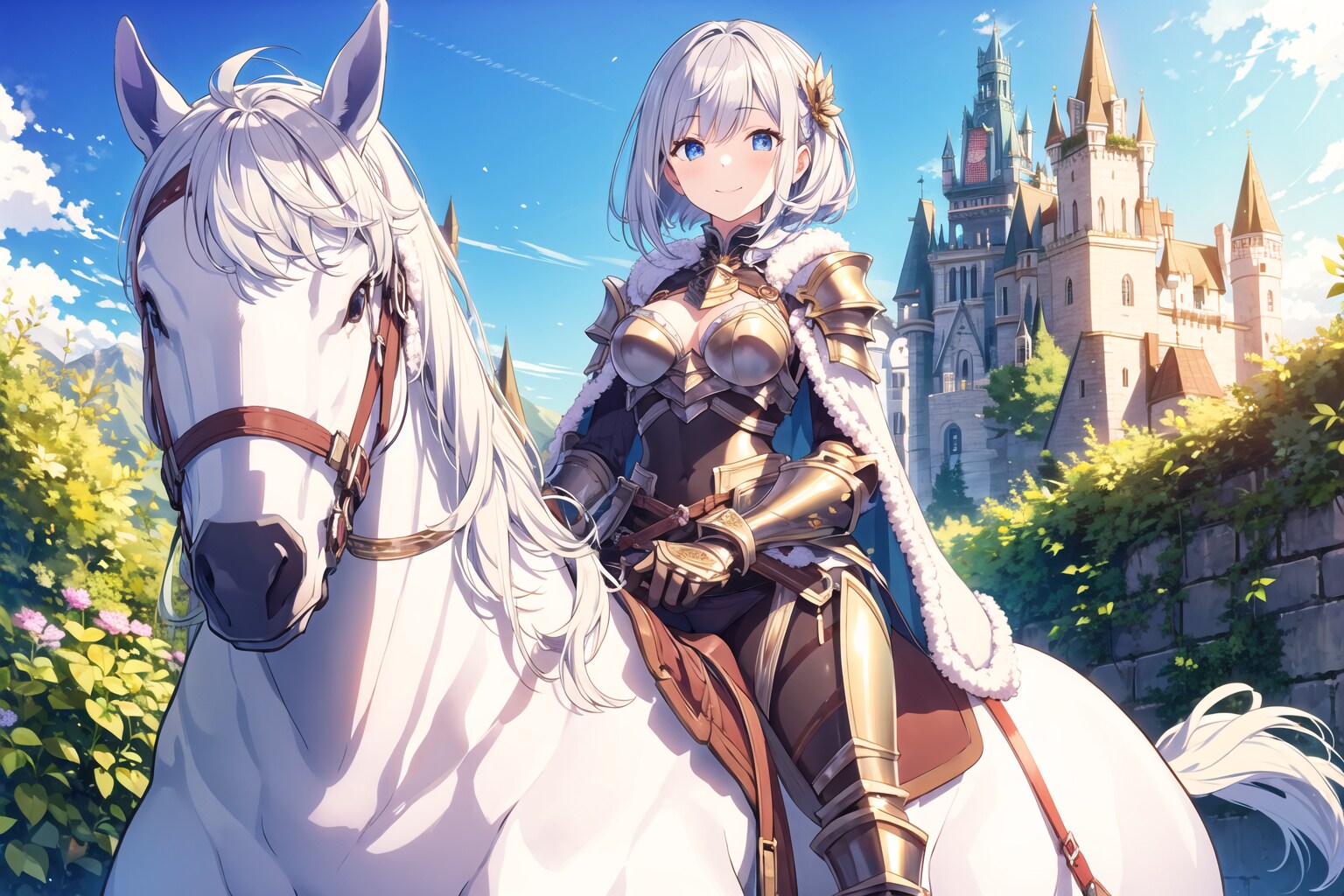 白馬と妹姫