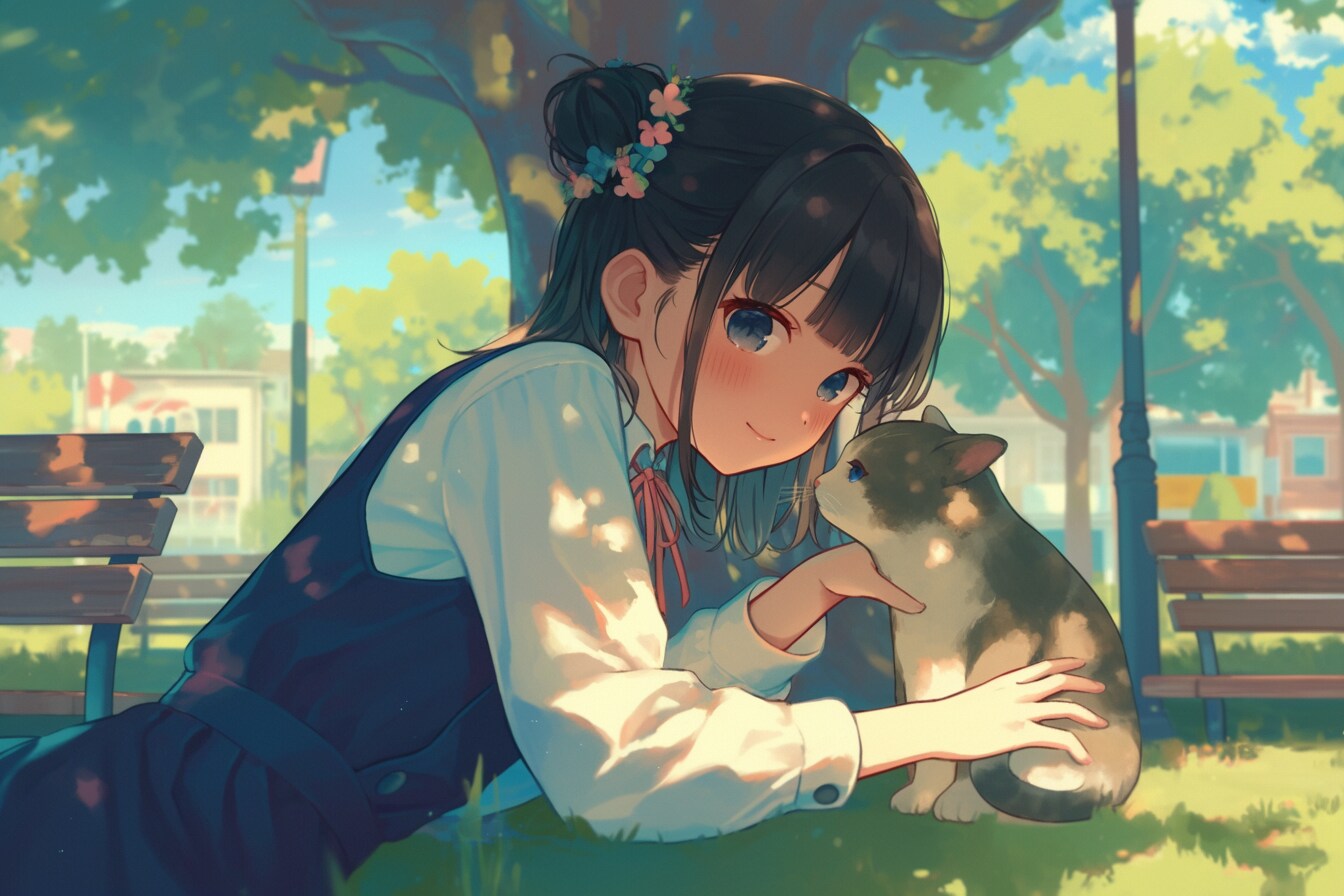 猫🐈とおだんごちゃん🍡✨219 | の人気AIイラスト・グラビア