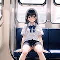 目の前のスクールガール 2枚目