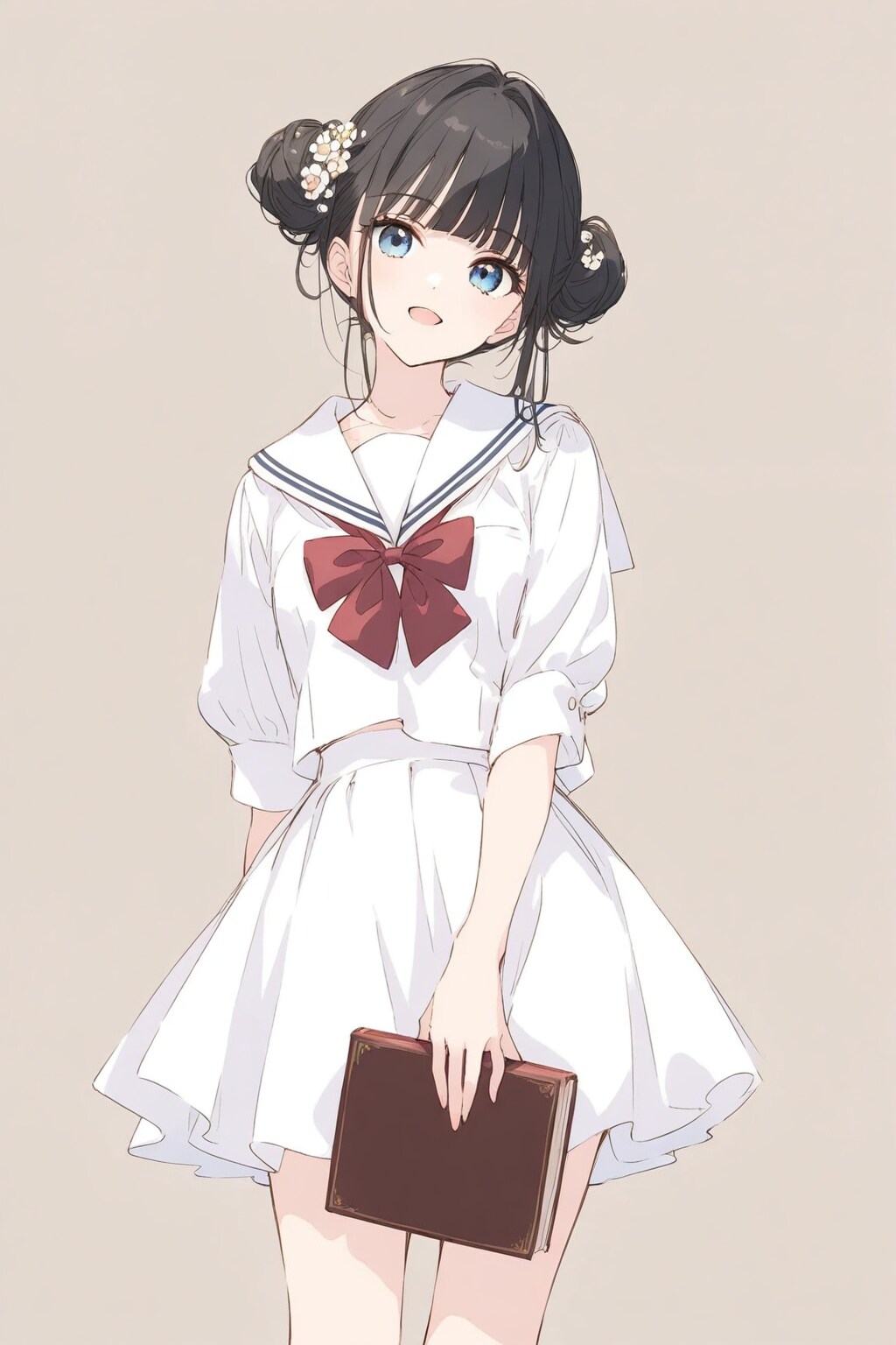 セーラー服なおだんごちゃん🍡✨ | の人気AIイラスト・グラビア