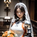 競泳水着 xウェディングオレンジナイト姫1 3枚目