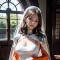 競泳水着 xウェディングオレンジナイト姫1 8枚目