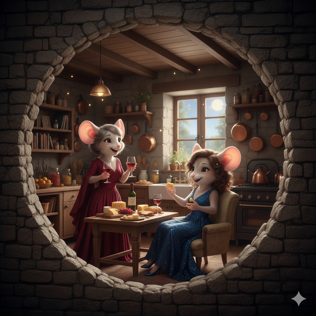 夜はパーティー！