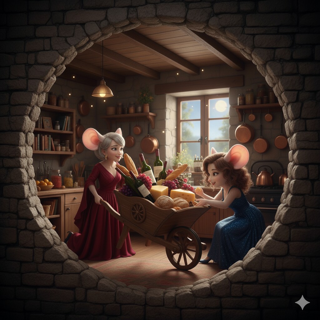 夜はパーティー！