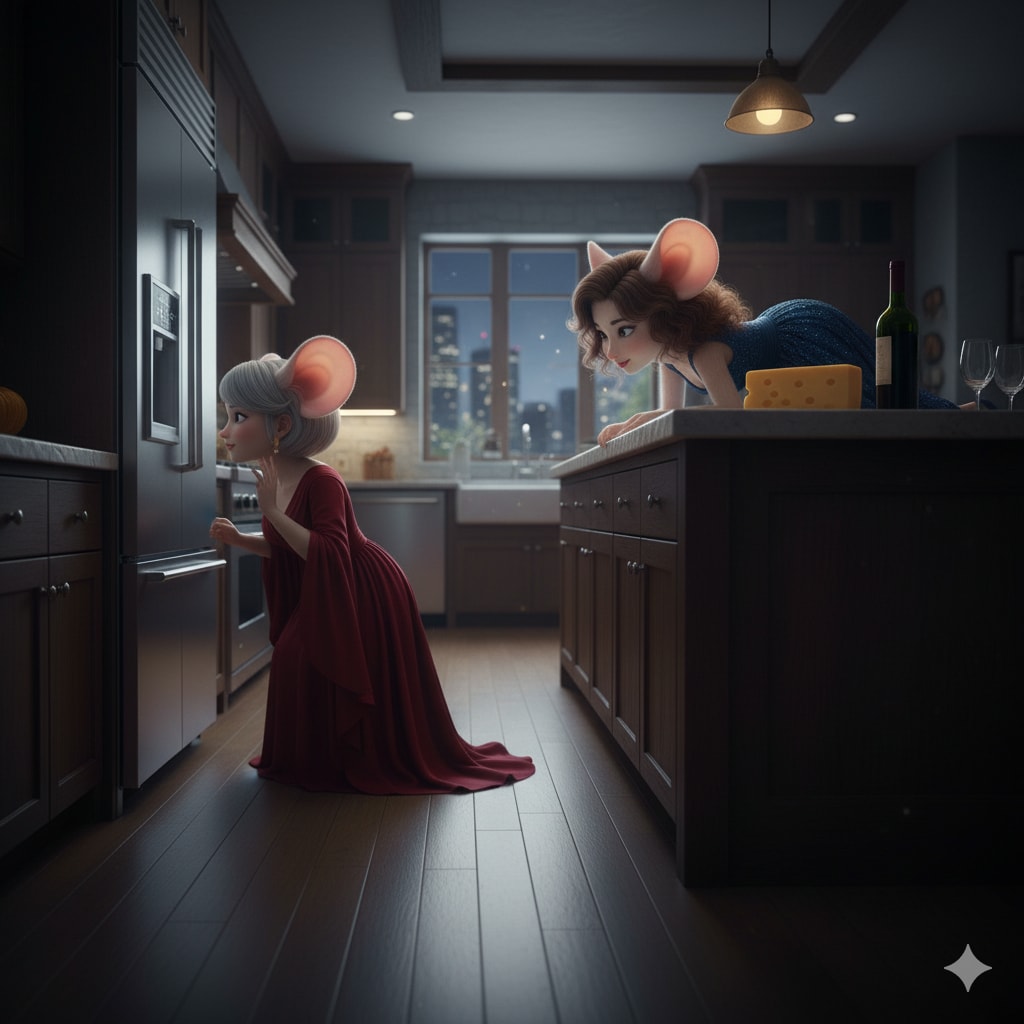 夜はパーティー！