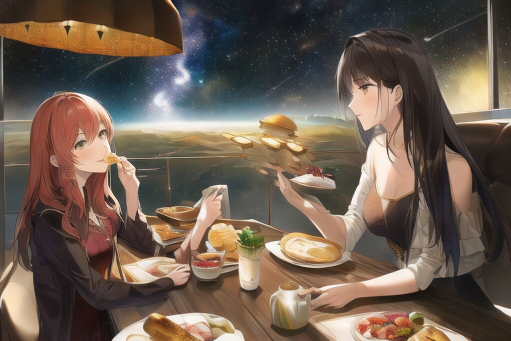 アルファケンタウリで朝食