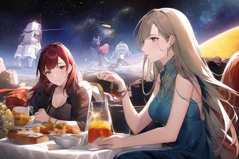 アルファケンタウリで朝食