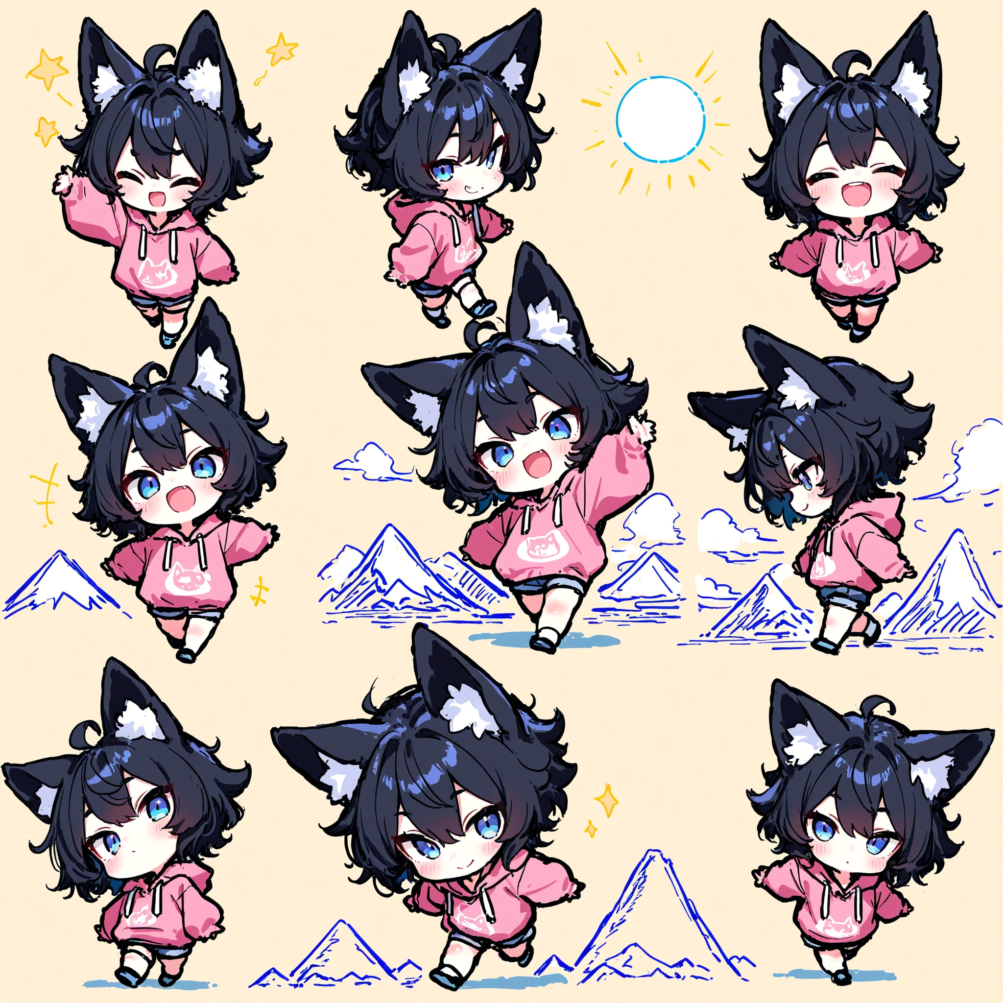 スタンプの元 | の人気AIイラスト・グラビア