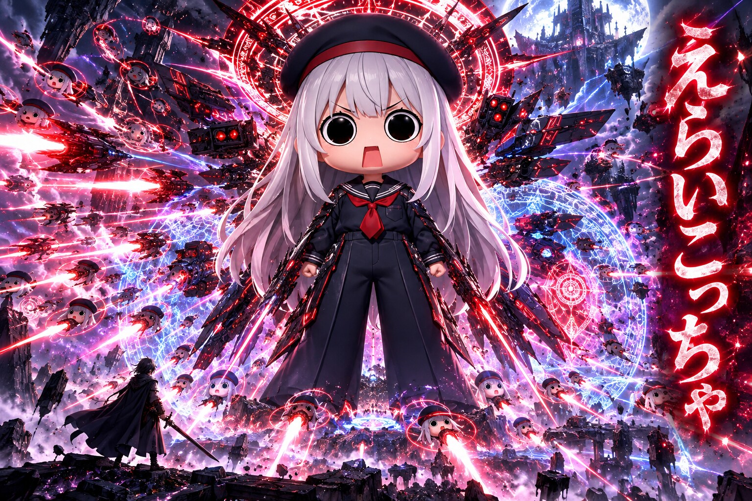 えらいこっちゃ武装無双えらいこっちゃ嬢 | の人気AIイラスト・グラビア