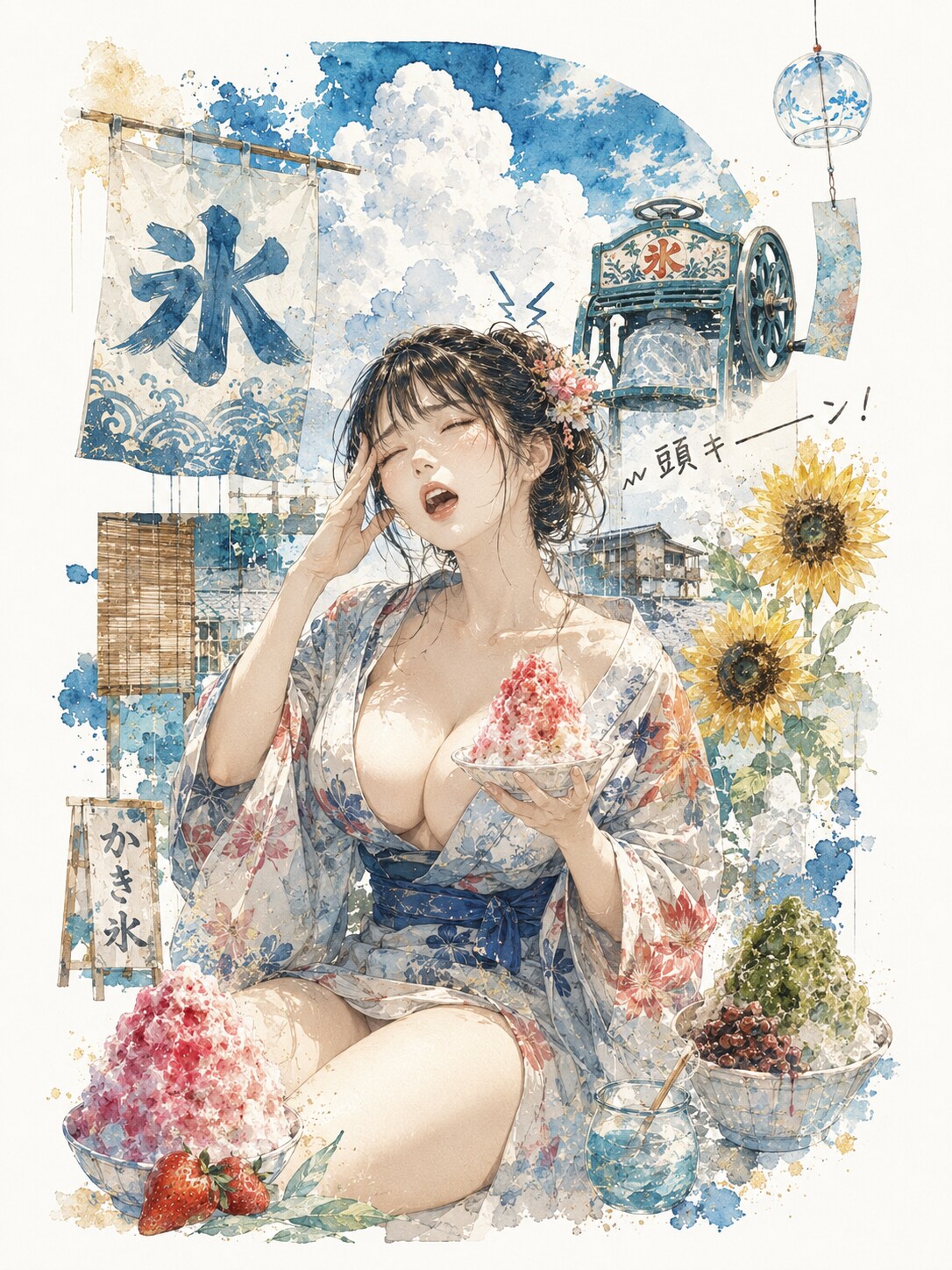頭､キーーン。