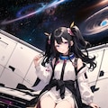 宇宙にいる、うちの子★その2（12枚） 5枚目