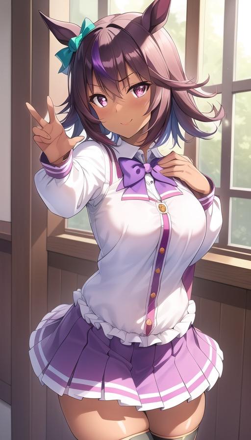 うちの子・桐島カナイラスト集（ウマ娘&トレセン学園制服）