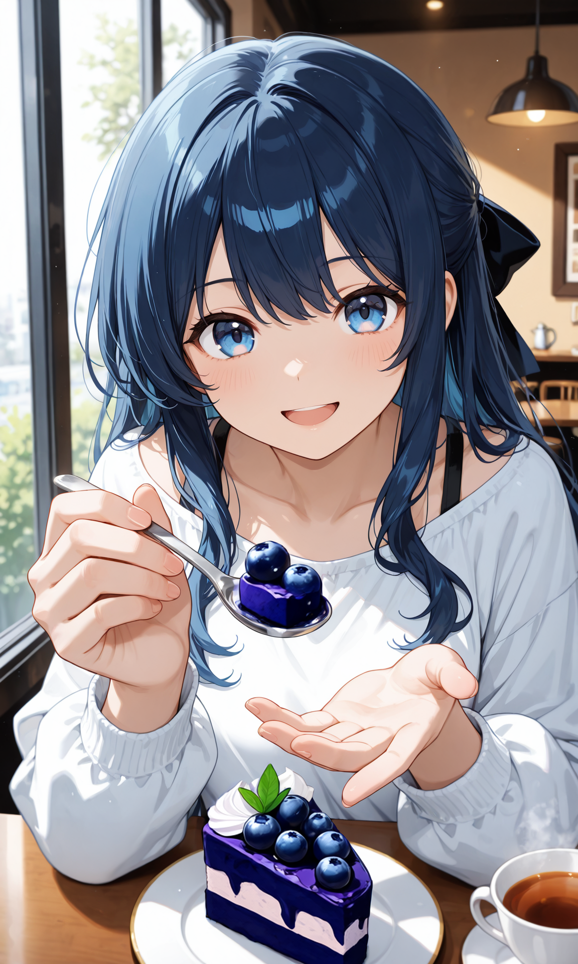 はい、あーん