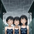 雨の日を楽しむ 3枚目