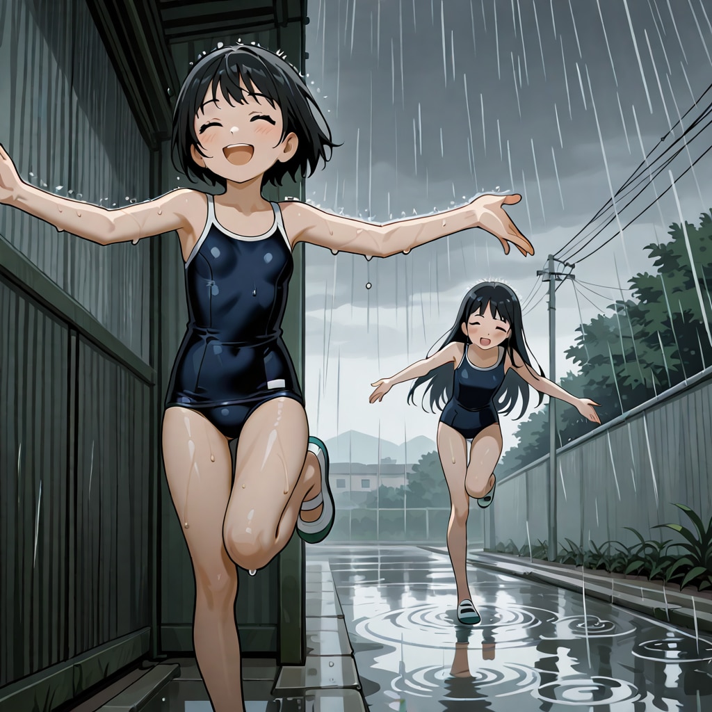 雨の日を楽しむ