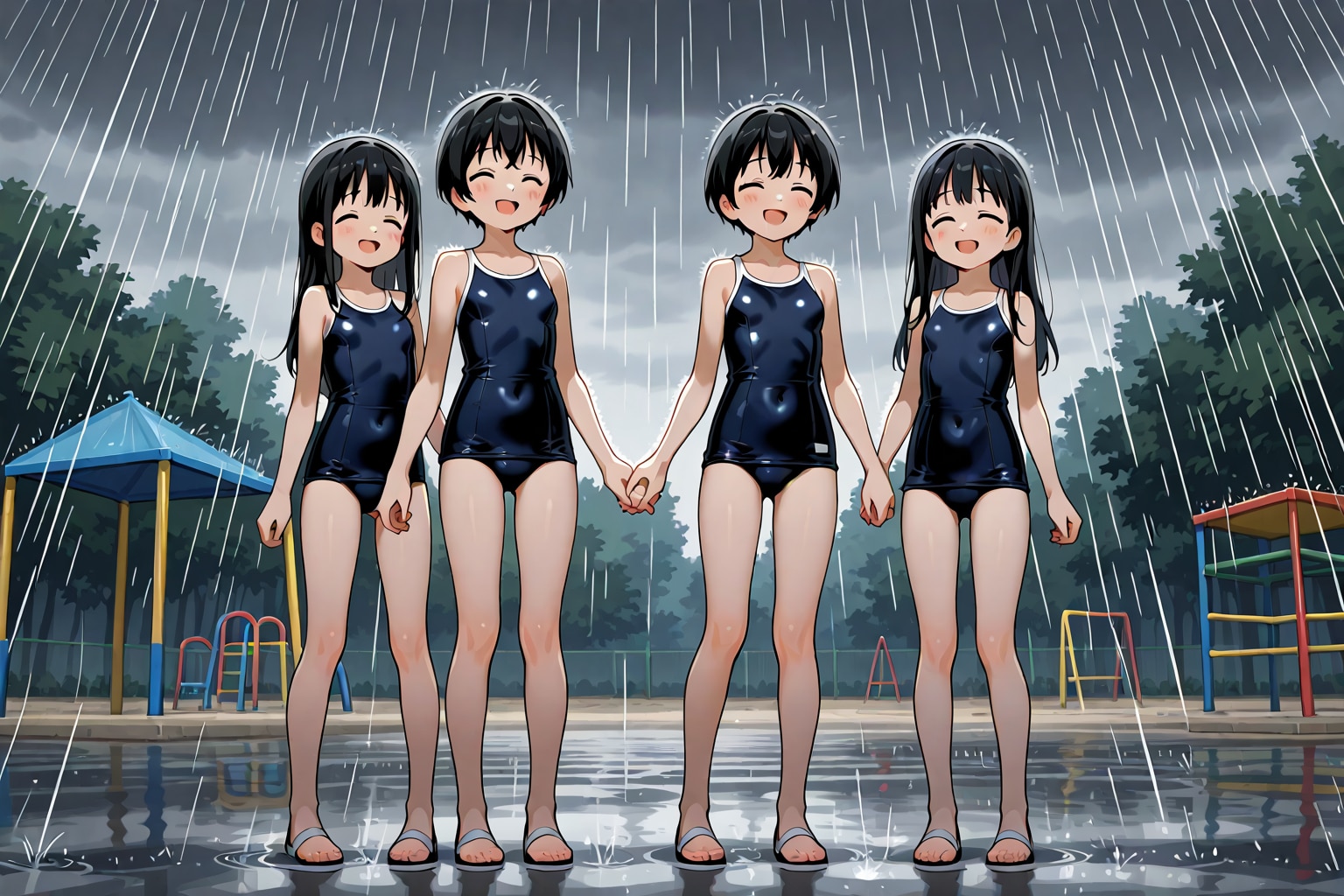 雨の日を楽しむ