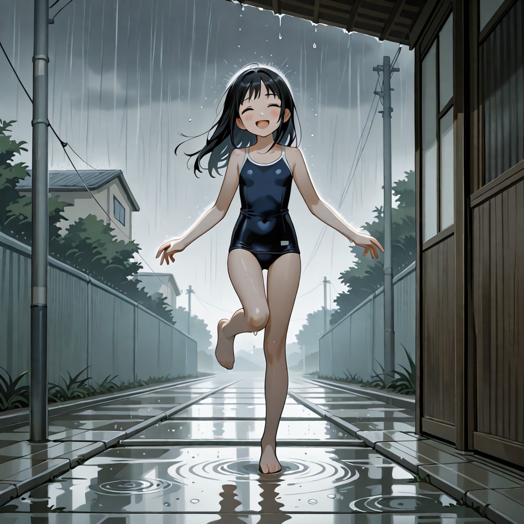 雨の日を楽しむ
