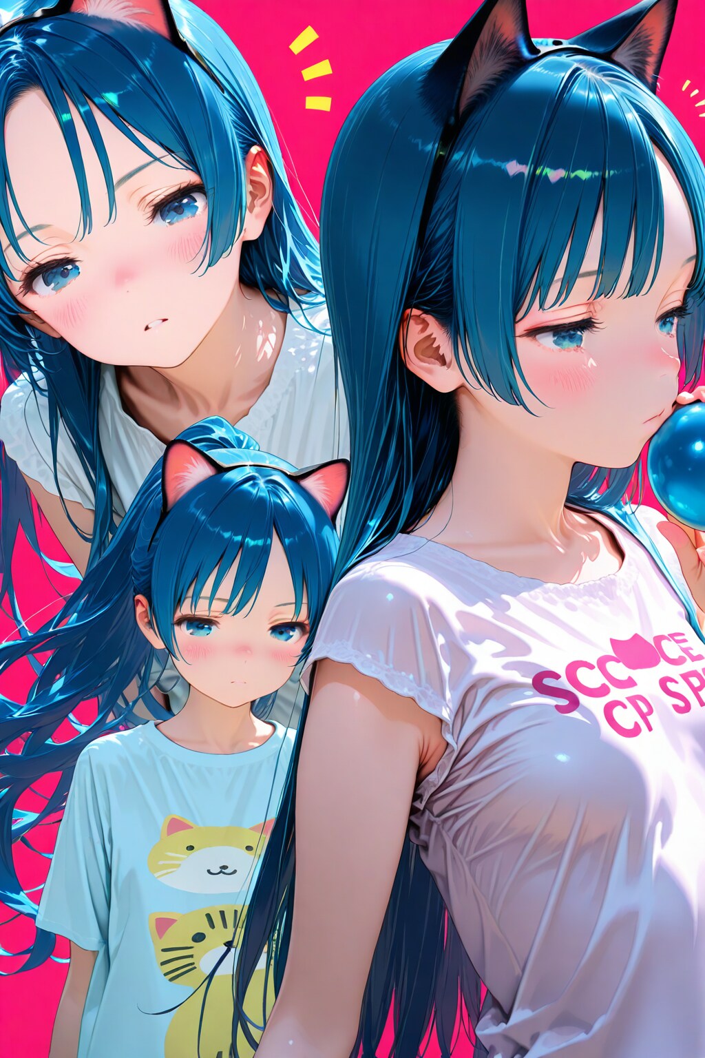 DRAGONちゃんのつぎの子を捕まえる準備をするさくら