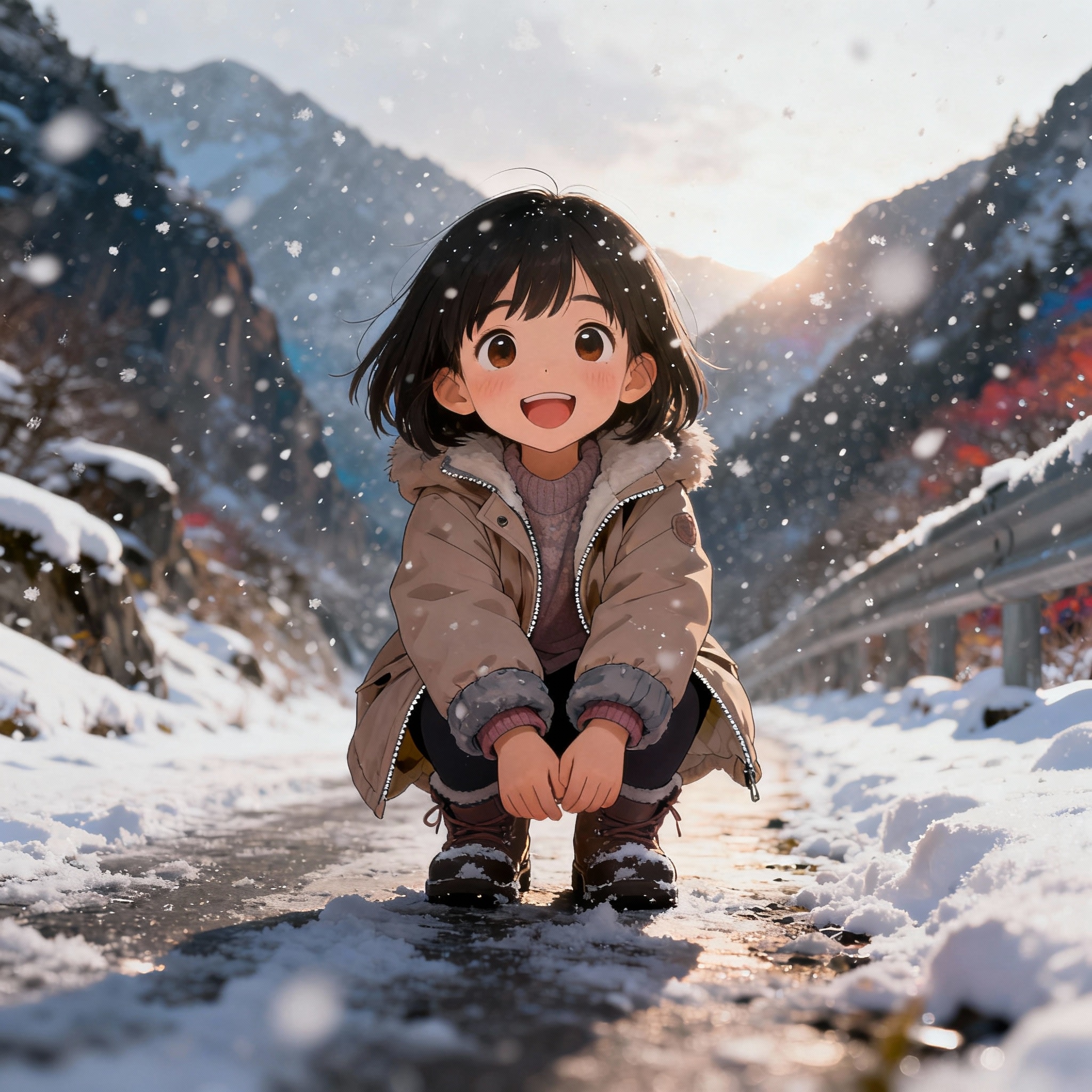 降雪 | の人気AIイラスト・グラビア