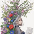 [佳人と花便り] 6枚目