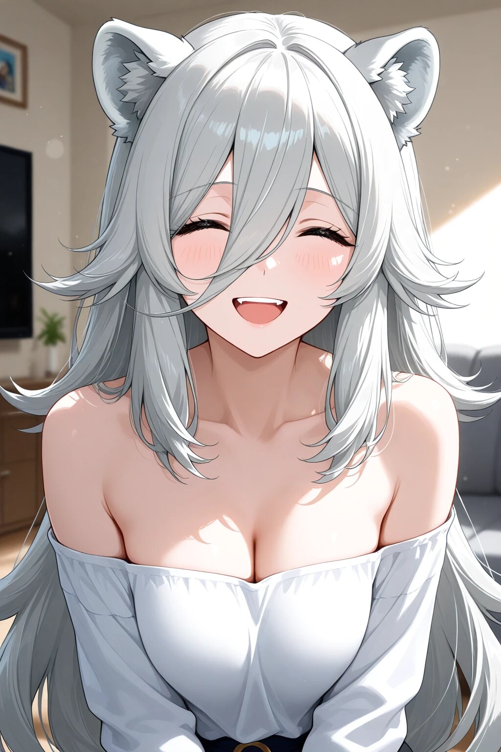 甘える→大人しくなる
