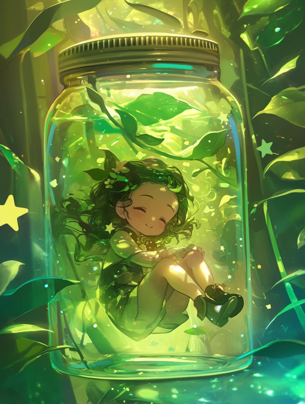 「瓶詰の少女」碧101