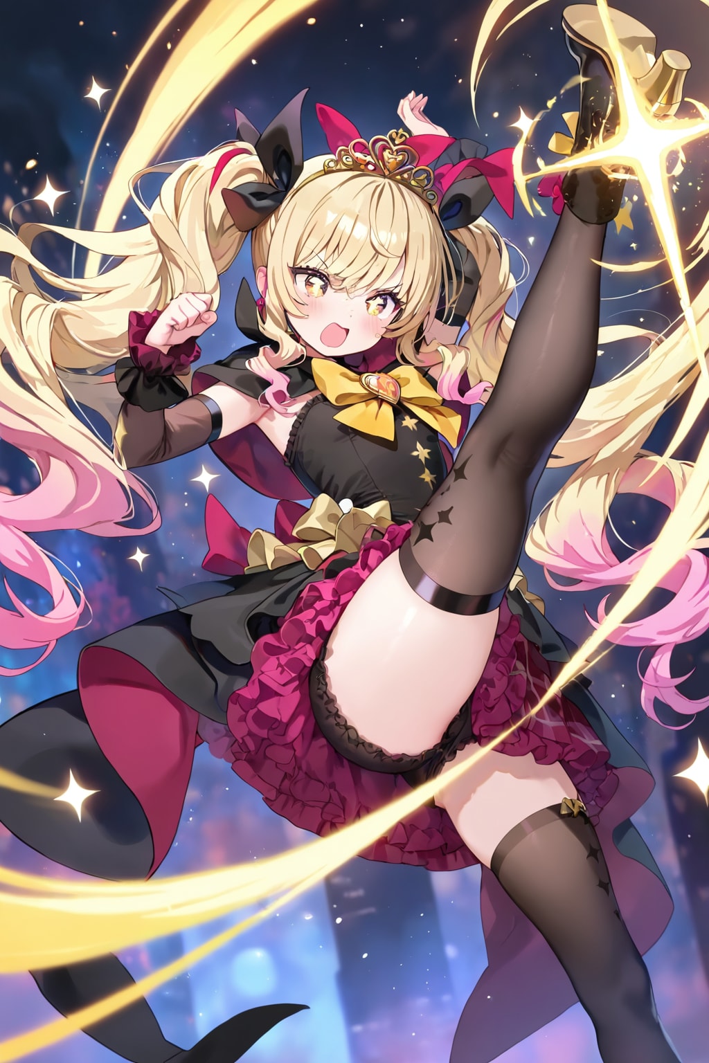 金髪魔法少女キック