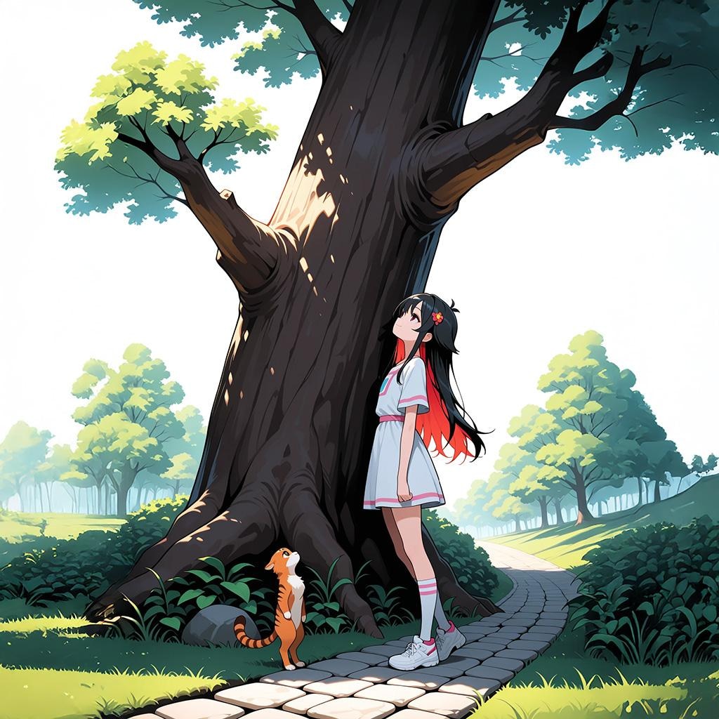 『おっきいねー』『おっきいにゃー』