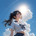 Loincloth girl (sailor uniform) 2枚目