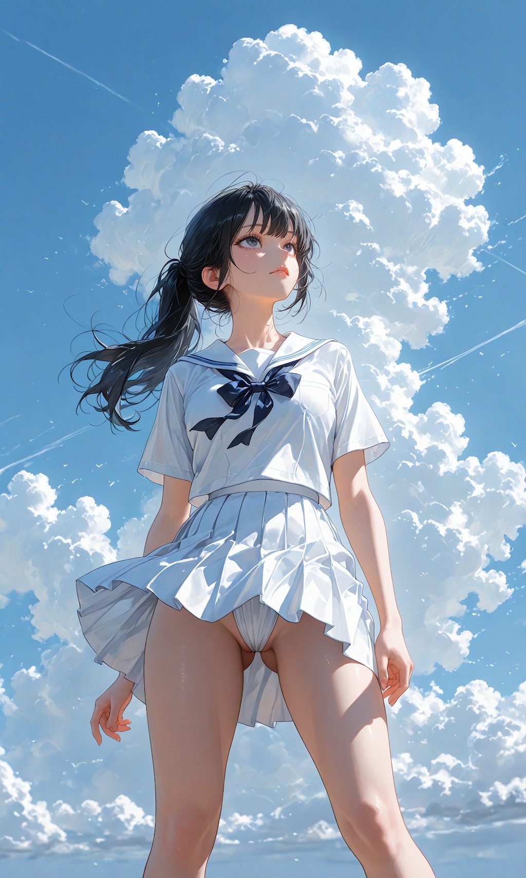 Loincloth girl (sailor uniform)