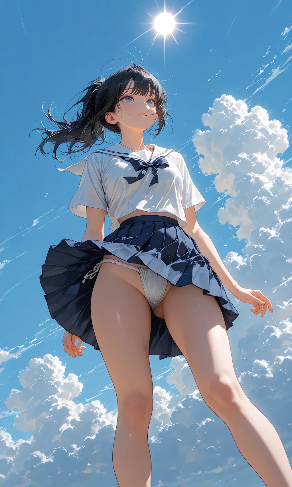 Loincloth girl (sailor uniform)