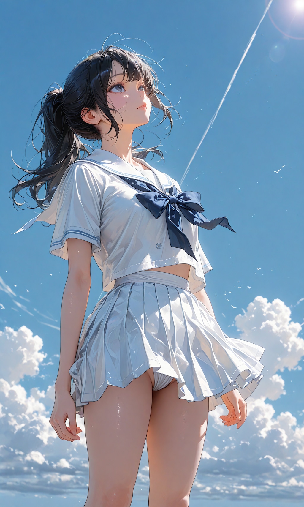 Loincloth girl (sailor uniform)