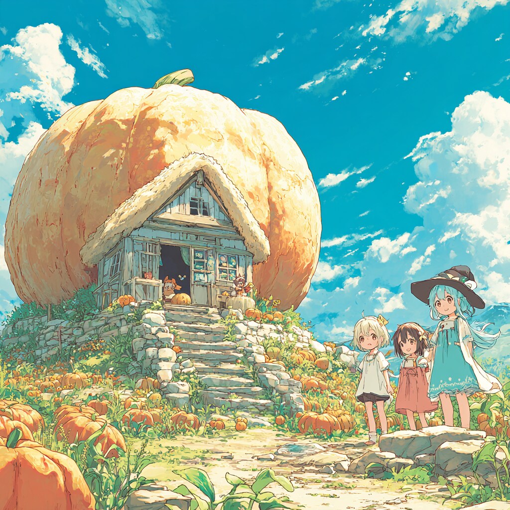 かぼちゃハウス | の人気AIイラスト・グラビア